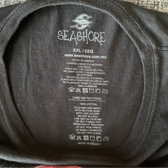 Frida Kahlo Women’s Black T-shirt Size XL Vibrant Multicolor Short Sleeve Top - Picture 7 of 9